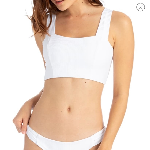 Tavik Other - TAVIK DEB SWIM TOP MATTE RIBBED BIKINI TOP SMALL